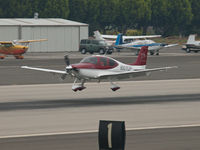 N507CP @ KSMO - N507CP arriving on RWY 21 - by Torsten Hoff