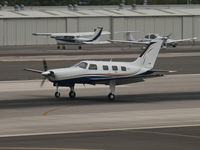 N121HJ @ KSMO - N121HJ arriving on RWY 21 - by Torsten Hoff