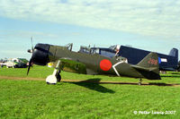 ZK-ZRO @ NZHN - Alpine Fighter Collection, Wanaka - 1995 - from film Tora Tora Tora - by Peter Lewis