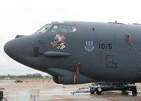 61-0015 @ BAD - On display at the Defenders of Liberty Airshow 2009 at Barksdale Air Force Base, Louisiana. The nose art looks pretty cool on the BUFF!