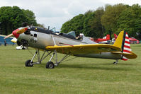G-BTBH @ EGBP - 1942 Ryan ST3KR (ex 41-20854) at Kemble on Great Vintage Flying Weekend - by Terry Fletcher