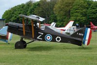 G-BDWJ @ EGBP - Replica SE5A at Kemble on Great Vintage Flying Weekend - by Terry Fletcher