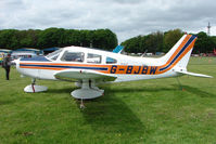 G-BJBW @ EGBP - Piper PA-28-161 at Kemble on Great Vintage Flying Weekend - by Terry Fletcher