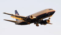N333UA @ KLAX - Landing 24R at LAX - by Todd Royer