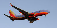 N446WN @ KLAX - Landing 24R at LAX - by Todd Royer