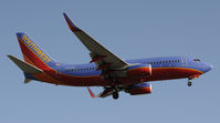 N475WN @ KLAX - Landing 24R at LAX - by Todd Royer