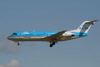PH-KZC @ EBBR - flight KL1723 is descending to rwy 25L