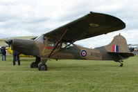 G-AKWS @ EGBP - 1944 Auster 5A-160 at Kemble on Great Vintage Flying Weekend - by Terry Fletcher