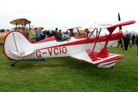 G-VCIO @ EGBP - Acrosport 2 at Kemble on Great Vintage Flying Weekend - by Terry Fletcher