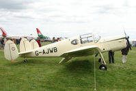 G-AJWB @ EGBP - 1946 Miles M38 Messenger at Kemble on Great Vintage Flying Weekend - by Terry Fletcher