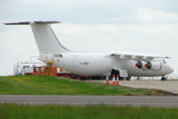 G-JEBV @ EGBP - Anonymous looking AVRO 146 awaiting next operator - by Terry Fletcher