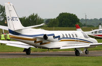 G-JETC @ EGMC - Departing Southend.