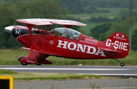 G-SIIE @ EGMC - Departing Southend.