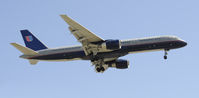 N538UA @ KLAX - Landing 24R at LAX - by Todd Royer