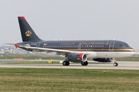JY-AYN @ EDDF - Royal Jordanian A319 returns to Amman - by FBE