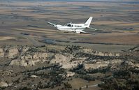 N6161X @ KBFF - Near Scotts Bluff NE - by Ed Post