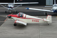 G-KDIX @ EGCB - Jodel D9 at City Airport Manchester (Barton)