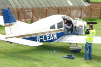 G-LEAM @ EGCB - Piper PA-28-236 at City Airport Manchester (Barton)