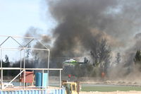 N911RA @ MIA - CHOPPER EXTINGUISHES FIRE  SR-836 - by Anuor