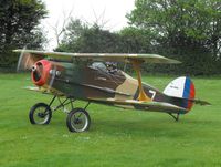 G-BMZX - resident aircraft at Priory Farm - off for a local flight