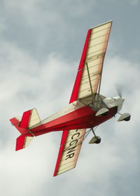 G-CCNR - STEEP CLIMBING TURN FROM RWY 07 BRIMPTON FLY-IN - by BIKE PILOT
