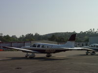 N62BP @ POC - Parked at Howard Aviation - by Helicopterfriend