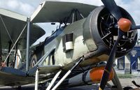 LS326 @ BQH - The Royal Navy Historic Flight Swordfish was present at the 1977 Biggin Hill Air Fair. - by Peter Nicholson