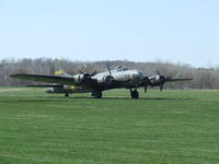 N3703G @ D52 - All 4 engines up and running fine. Taxing in to park. - by Terry L. Swann