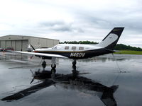 N46DV @ KUZA - Piper on ramp - by Connor Shepard