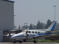 N21FH @ POC - Parked at Howard Aviation - by Helicopterfriend