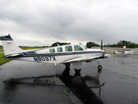 N8037X @ KUZA - Beech A36 on ramp - by Connor Shepard