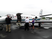 N205CM @ KUZA - Citation V on display - by Connor Shepard