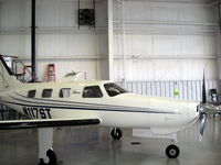 N117ST @ KUZA - Piper in hangar - by Connor Shepard