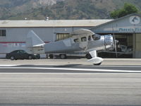 N273MD @ SZP - 2008 Dickenson HOWARD DGA-21 'Mr. Dickenson', P&W R-1340-57 Wasp 600 Hp, landing Rwy 22 - by Doug Robertson