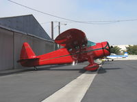 N57E @ SZP - 1937 Howard DGA-11 CUSTOM (aircraft was originally a DGA-8), P&W R-985 Wasp Jr. 450 Hp. (This DGA-11 is a 1937 aircraft, not 1929). - by Doug Robertson
