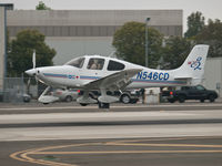 N546CD @ KSMO - N546CD arriving on RWY 21 - by Torsten Hoff