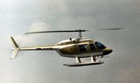 G-AVSN @ BQH - This JetRanger attended the 1977 Biggin Hill Air Fair. - by Peter Nicholson