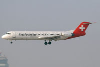 HB-JVG @ LOWW - Helvetic F100 - by Andy Graf-VAP