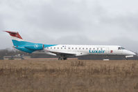 LX-LGI @ ELLX - Luxair EMB145 - by Andy Graf-VAP