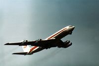 N18706 @ LHR - Boeing 707 of Trans-World Airlines climbing out of Heathrow in May 1974. - by Peter Nicholson