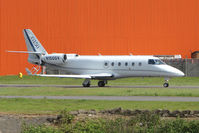 N150GV @ EGGW - Gulfstream G150 at Luton - by Terry Fletcher