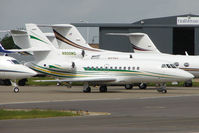N900MG @ EGGW - Falcon 900 at Luton - by Terry Fletcher