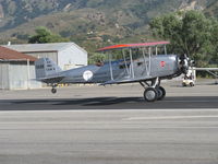 N5339 @ SZP - 1928 Boeing B 40C Airliner, original P&W 420 Hp Wasp replaced by 600 Hp Wasp derated to 525 Hp with CS prop for safe short field ops, landing roll Rwy 22, forward visibilty? - by Doug Robertson