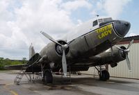 N47060 @ OPN - Tiger Lady being restored to flying condition at KOPN. - by J. Michael Travis