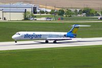 N877GA @ CID - Arriving Runway 13 - by Glenn E. Chatfield