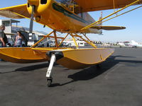 N7590K @ SZP - 1950 Piper PA-18 SUPER CUB Amphibian, Lycoming O-290, Wipline 2100 floats-retractible nose gear - by Doug Robertson
