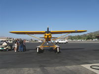 N7590K @ SZP - 1950 Piper PA-18 SUPER CUB Amphibian, Lycoming O-290 - by Doug Robertson