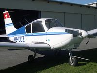 HB-DUZ @ LSTO - In front of his shed in Môtiers - by Didier Gerber
