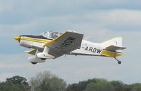 G-AROW @ EGSV - On departure