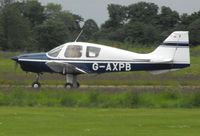 G-AXPB @ EGSV - just about to rotate
